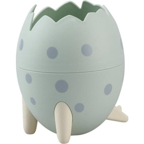 Multifunctional Small Plastic Large Capacity Dinosaur Egg Storage Bucket Office Pencil Pot Table Storage Rack