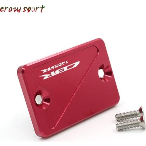 Motorcycle Parts For HONDA CBR125R CBR 125R CBR125 R 2004-2014 2013 Front Brake Fluid Reservoir Cover Cap With Logo