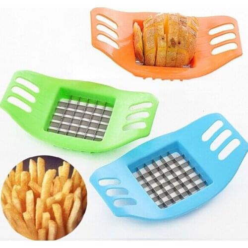 Wholesale Multi-Purpose French Fries Cutter Stainless Steel Potato Chips Cutter Creative Kitchen Vegetable Tool