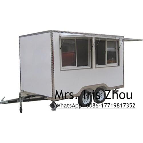 Customized coffee ice cream vintage caravan / food mobile van vintage food trailer