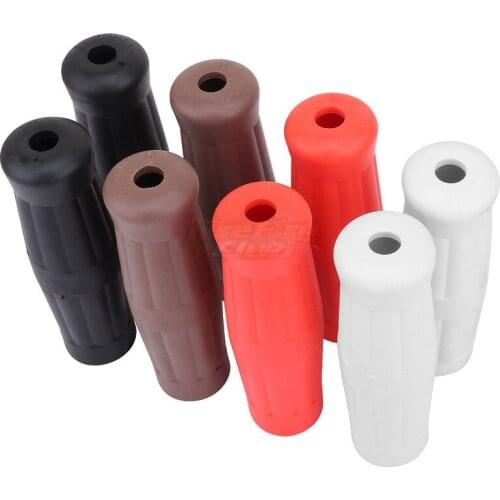 Motorcycle Rubber Handlebar 1 Pair 1 inch 22 cmm 25mm Hand Grips for Harley Honda Suzuki Yamaha Kawasaki