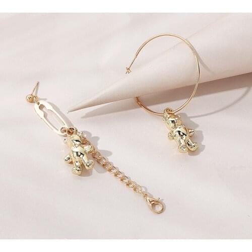 TONGKWOK Bohemia Exaggeration Dangle Earrings For Women Silk Thread Tassel Metal Long Chandelier Earrings # 143140