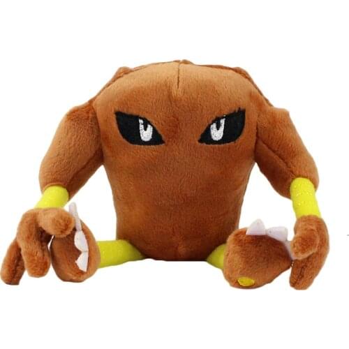 10pcs/lot Wholesale Prices 17cm Hitmonlee Plush Toys Cartoon Anime Soft Stuffed Animal Doll Best Gifts for Kids
