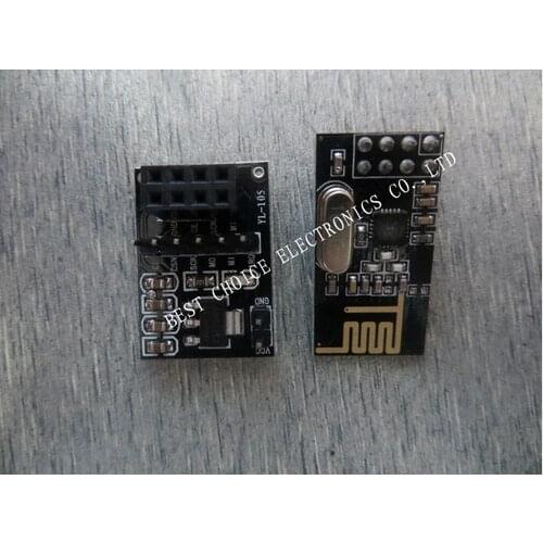 2PCS/LOT =1pcs New Socket Adapter Module Board +1pcs NRF24L01 Wireless Module