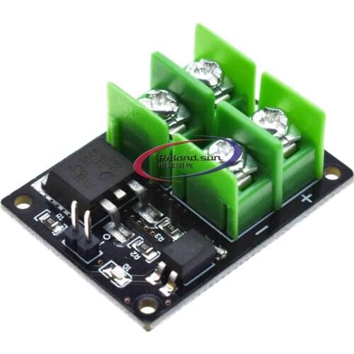 3V 5V Low Control High Voltage 12V 24V 36V switch Mosfet Module For Arduino Connect IO MCU PWM Control Motor Speed 22A
