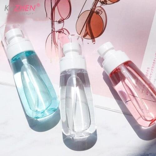 50/60ml Fine Mist Spray Bottle Travel Portable Plastic Perfume Atomizer MIni Empty Spray Bottle Travel Accessories
