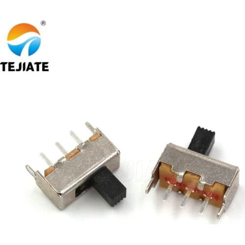 50PCS Toggle Switch MSS/SS/SK/MSK 1/2 Row Direct Insertion Horizontal Power Microswitch Sliding 2/3gear Position Wave Band Type