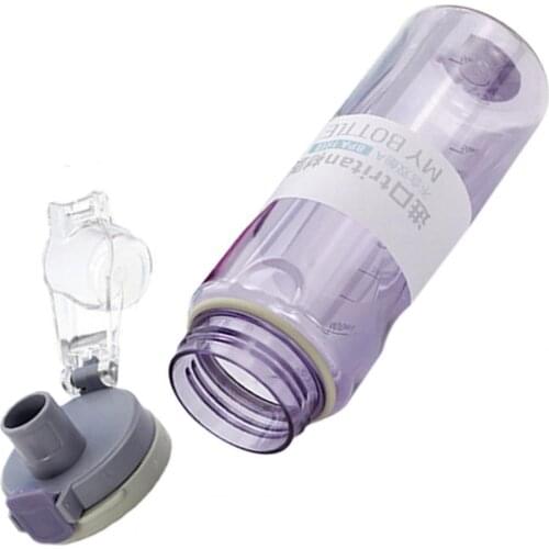 550ml Outdoor Sports Water Bottle Leak Proof Eco-friendly Portable Children School Plastic Water Cup With Lid for Hiking Camping