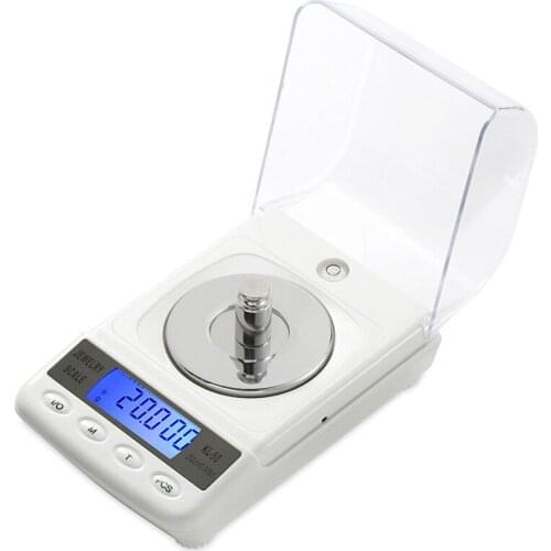 100g/50g 0.001g LCD Digital Jewelry Scales Precision Electronic Medicinal Carat Scale Diamond Laboratory Weight Balance Scale