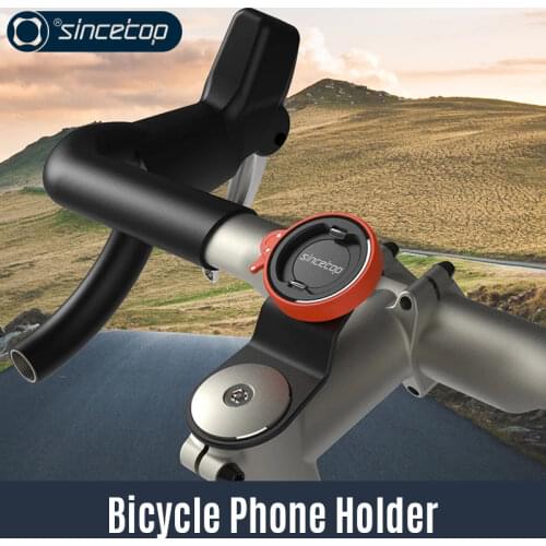 2019 New Dual-purpose Bicycle Fixed Bracket Phone Holder Support Mountain Extender Clamp Bike Quick Mounts Navigation Phone