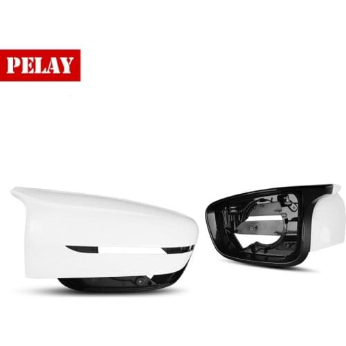 For BMW 5 Series G30 G38 6 Series GT G32 7 Series G11 G12 2017-2019 F90 M5 Style Replacement Carbon Fiber Side Mirror Cover LHD