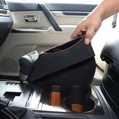 For Mitsubishi Pajero 2012 2020 Series Seat Slot Storage Box Multifunctional Central Control Storage Seat Slot Storage Box