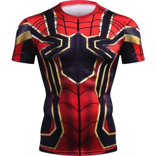 New Summer 3D Printed Anime T Shirt Men Comics Cosplay Men T-Shirt Compression Fashion Short Sleeve Brand Shirts Tops&Tees