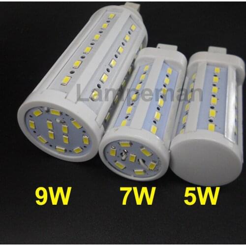 G24 LED 9W 7W 5W bulb 5730SMD AC85-265V warm white/white/cool white