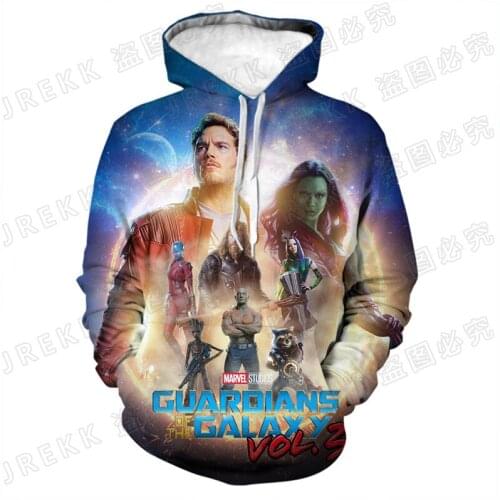 Guardians of the Galaxy 3D Print Hoodies Men Women Children Sweatshirts Fashion Long Sleeve Pullover Cool Tops Clothing