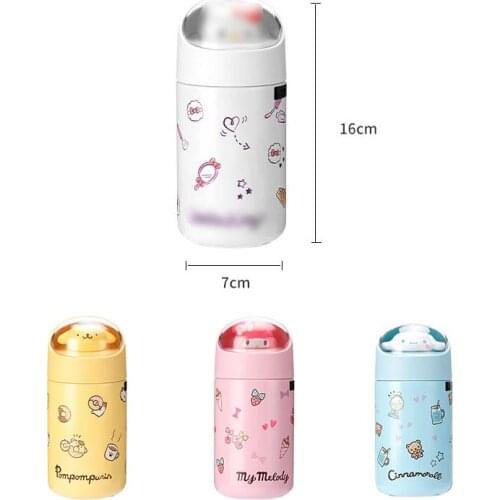 Cartoon Thermos Stainless Steel Vacuum Flask Cute Coffee Tea Milk Travel Mug Children Water Bottle Insulated Thermos Cups
