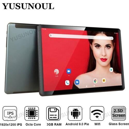 New Fast Games/Videos Hot New Android 9.0 OS 10 inch tablet 4G LTE 32+64GB ROM 8 Cores 1920x1200 WiFi GPS Netflix Tablette 10.1"