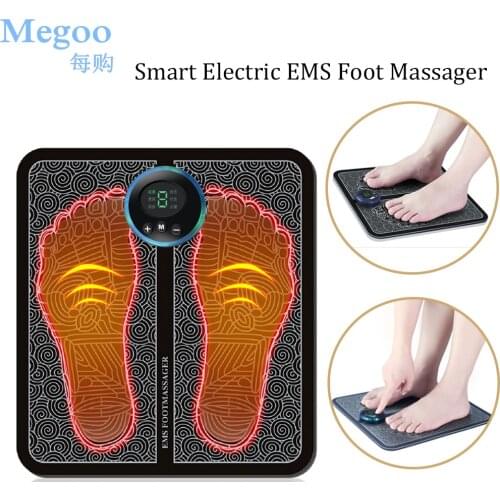 EMS Foot Massager Mat Health Care Muscle Stimulator Improve Blood Circulation Smart Electric Foot Massager Relaxation Therapy