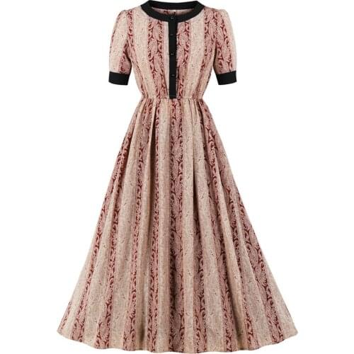 2021 weihnachten Printed Party Dress VD1640 desigual Elegant Night Dress Women dames kleding Long Midi Dresses