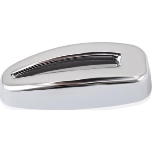 ABS Chrome Headlight Switch Sticker Switch Knob Glue Cover for Ford Fiesta Ecosport 2012 2013 2014 2015 2016 Modified