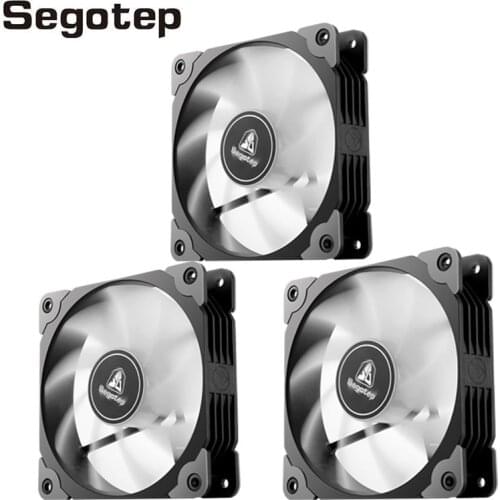 Segotep FE-12 Non-luminous fan 120mm PC Fan Quiet Computer Cooling PC Chassis Fans High Performance Silent Fan for PC Cooling