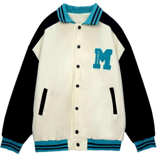 Girls Jacket Baseball Coat Bomber Women 2020 Clothing Uniform Hippie Clothes Female Streetwear Harajuku Plus Size Goth Japanese