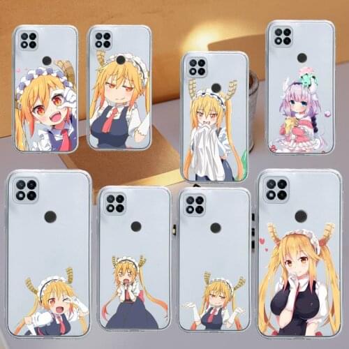 Miss Kobayashis Dragon Maid Phone Case Transparent for Xiaomi redmi note 8 9 10 11 t lite pro ultra mix 4 k40