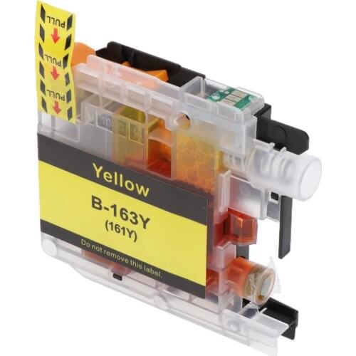 Ink Cartridges for DCP-J752DW MFC-J470DW MFC-J245 etc Series, LC161 LC163 Standard Yellow