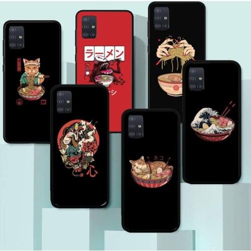 F1 Great Ramen Wave Japan Phone Case for Huawei Y7 Y9 Y6 Y5 Y8 8S 8P nov 3 4 5 6 7 pro 2018 2019 4g 5g se Fundas cover