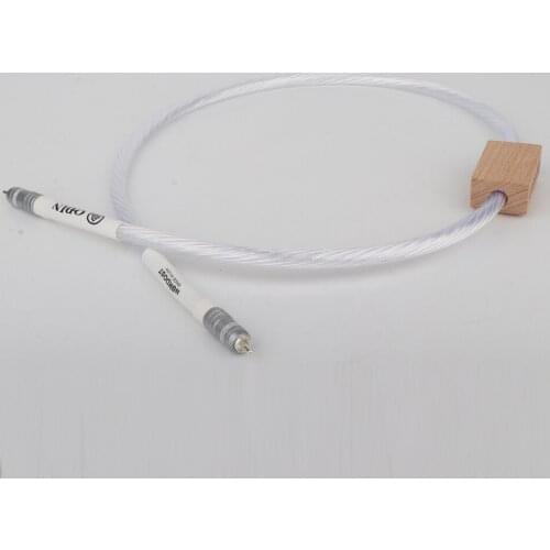 Hifi Odin Silver Plated Copper Coaxial Digital Cable Fever Hi-end Audio Cable AES/EBU Signal Cable