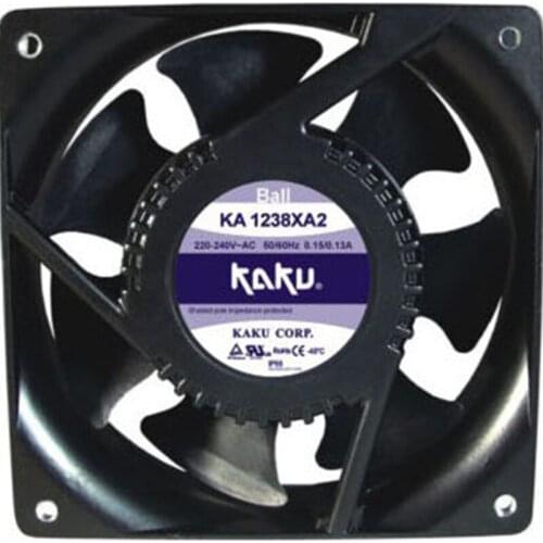 KA1238XA2 220V 0.15a / 0.13a ball bearing large air volume fan 6months Warranty