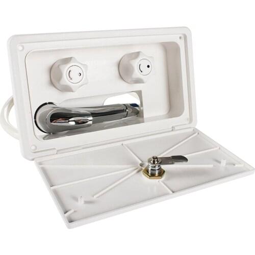 RV Exterior Shower Box Kit With Lock Boat Marine Camper Motorhome Caravan For RV Boat