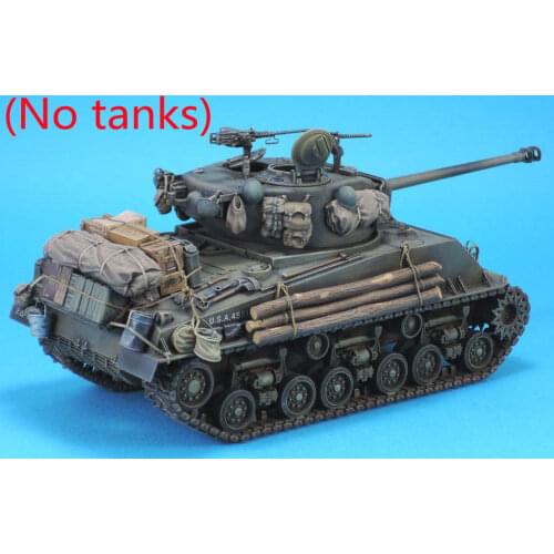 1:35 Scale Die-casting Resin Made Of Resin Wrapped Tank Accessories Parts Scene Layout Resin Toy Model Free Shipping