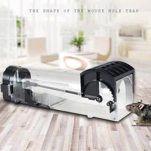 Smart Humane Live Mouse Trap No Kill Animal Pet Control Cage Reusable Mice Rodent Catcher Automatic Lock Mousetrap Rat Traps