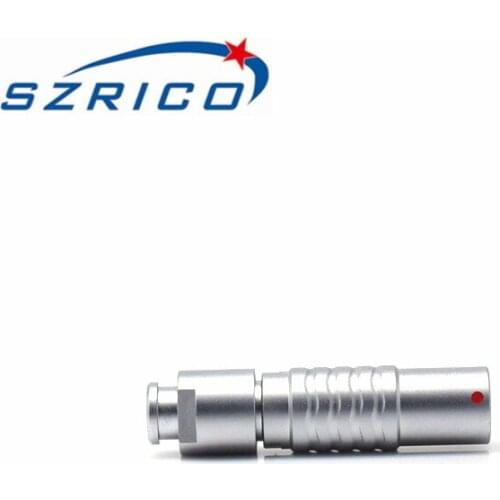 M12 1B FGG PHG 4 Pin Plug and Socket Circular Push Pull Self-Locking Cable Connector