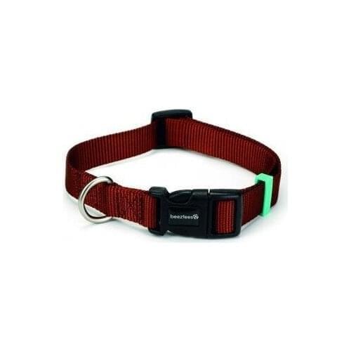 Beeztees Uni Dog Neck Collar Coffee 48-70cm x 25mm 408808730