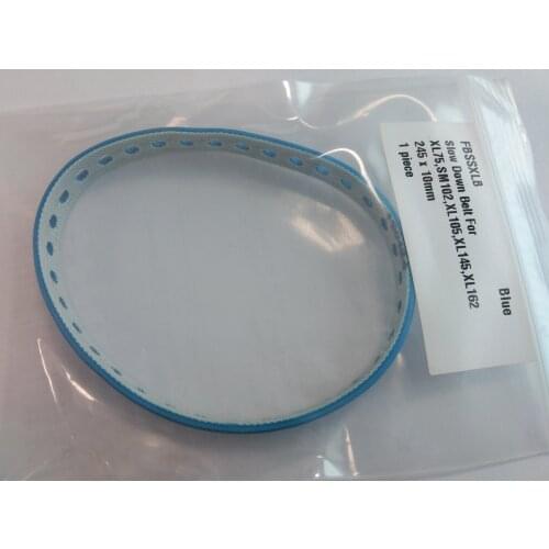 Heidelberg Slow Down Belt XL75/SM102/XL105 Model 245X10mm Suction Belt 1 Piece Blue