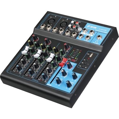 Professional four-channel 7-channel mixer, digital reverberation dj equipment, audio mixer, pre-effect device