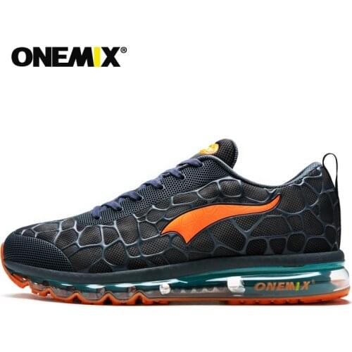 Onemix Running Shoes For Men Air Cushion Breathable Outdoor Sport Lightweight Walking Shoes Jogging Sneakers Man Big Size 39-47