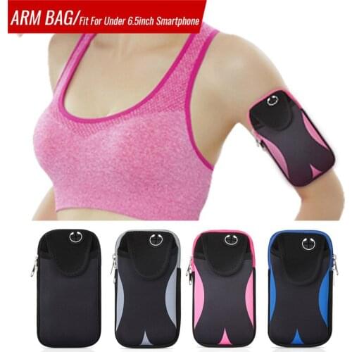 Bag For Mobile Phone Sports Running Armband Bag Case Cover Armbands Universal Phone Holder Outdoor Arm Pouch