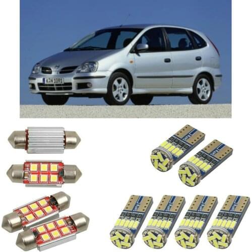 Superbright Interior led Car lights For Nissan Almera tino v10 bulbs for cars dome map light 4pc