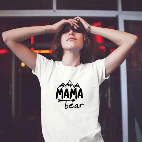 Papa Bear Fathers Day tops Gift for Dad Matching Daddy and t Shirts Tees 1st First Pregnancy Announcement women Infant Toddler