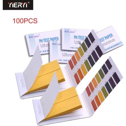 Yieryi 100pcs/lot Extensive PH Meter Indicator Test Strips 1-14 Paper Litmus Tester/Brand New Measurement & Analysis Instruments