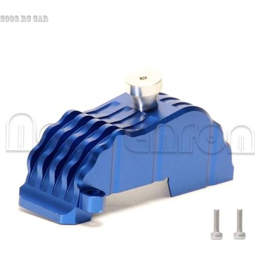 1/5 #7787 Aluminum Alloy Motor Cover Metal Gearbox Shell for TRAXXAS X-MAXX 6S 8S 77086-4 MONSTER TRUCK