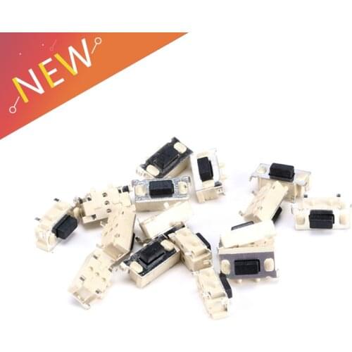 100Pcs/Lot 3x6x3.5MM Bracket Tact Switch Micro Switch 3*6*3.5mm keys Side buttons Switch