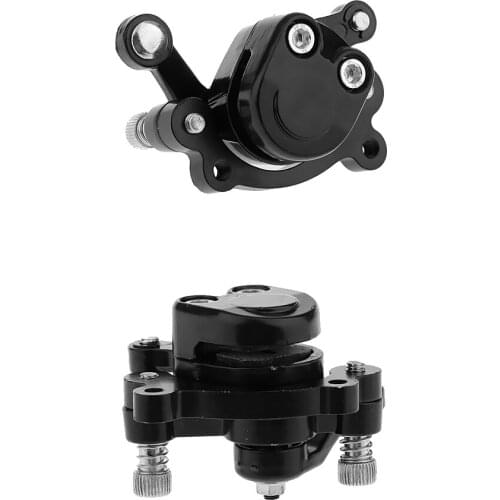 2 Pcs Front Rear Braking Caliper with Pads Universal For Disc Brakes Mini Scooters Pocket Bike Mini Bike Mini ATV Etc