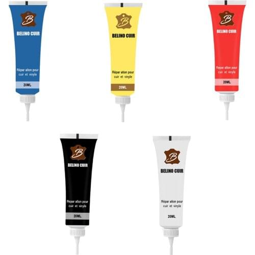 20g Advanced Sofa Leather Repair Gel Car Leather Repair Cream Repairing Paste For Home Scratches Breakage Cracks Fading Color