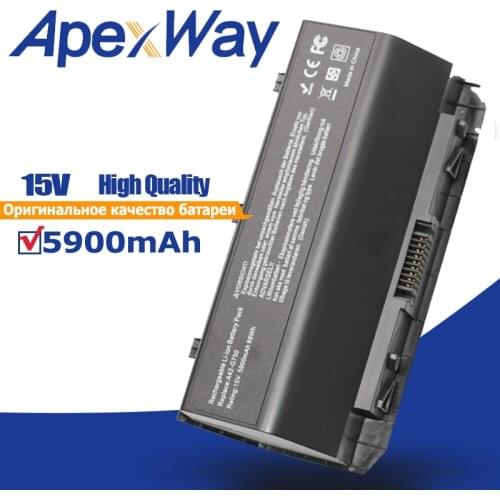 ApexWay 15V 88Wh A42-g750 laptop battery for Asus G750J G750JH G750JM G750JS G750JW G750JX G750JZ CFX70 CFX70J