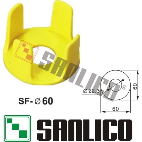 Emergency stop mushroom head push button switch protective cover protects against incorrect operation SF-50