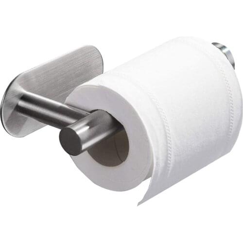 Free Kitchen Roll Paper Accessory Wall Mount Toilet Paper Holder Stainless Steel Bathroom tissue towel accessories rack holders